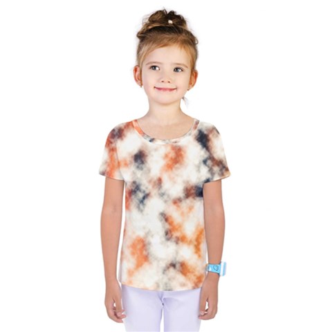 Multicolored Blur Abstract Texture Kids  One Piece Tee by dflcprintsclothing