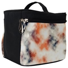 Multicolored Blur Abstract Texture Make Up Travel Bag (big) by dflcprintsclothing