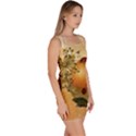 Wonderful Easter Egg With Flowers And Snail Bodycon Dress View3