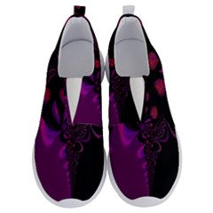 Background Red Purple Black Color No Lace Lightweight Shoes by Pakrebo