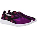 Background Red Purple Black Color Men s Slip On Sneakers View3