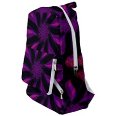 Background Purple Black Red Travelers  Backpack