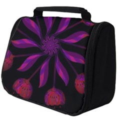 Background Purple Black Red Full Print Travel Pouch (big) by Pakrebo