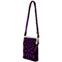 Background Purple Black Red Multi Function Travel Bag View1