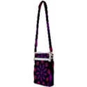 Background Purple Black Red Multi Function Travel Bag View2