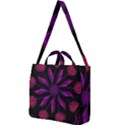 Background Purple Black Red Square Shoulder Tote Bag View1