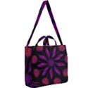 Background Purple Black Red Square Shoulder Tote Bag View2