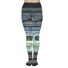 Spaceship Interior Stage Design Tights by Pakrebo