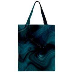 Abstract Graphics Water Web Layout Zipper Classic Tote Bag by Pakrebo