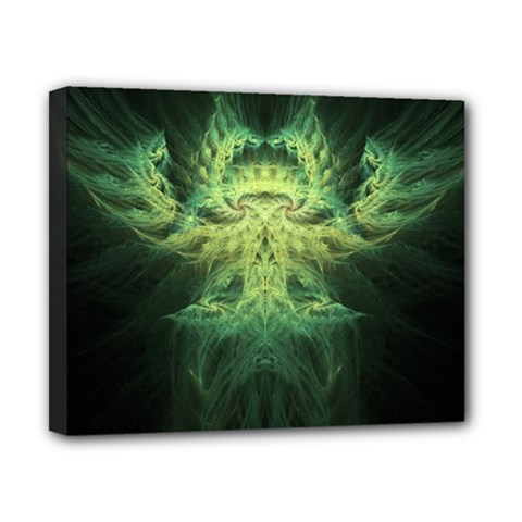 Fractal Jwildfire Scifi Canvas 10  X 8  (stretched) by Pakrebo