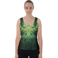 Fractal Jwildfire Scifi Velvet Tank Top by Pakrebo