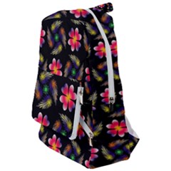 Pattern Flowers Wallpaper Travelers  Backpack