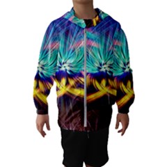 Colorful Chakra Lsd Spirituality Hooded Windbreaker (kids) by Pakrebo