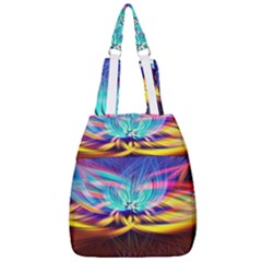 Colorful Chakra Lsd Spirituality Center Zip Backpack