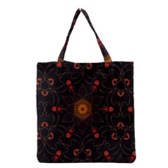 Ornament Background Tender Web Grocery Tote Bag by Pakrebo