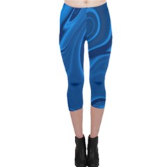 Rendering Streak Wave Background Capri Leggings  by Pakrebo