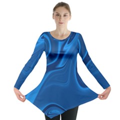 Rendering Streak Wave Background Long Sleeve Tunic  by Pakrebo