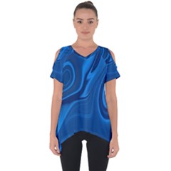 Rendering Streak Wave Background Cut Out Side Drop Tee by Pakrebo