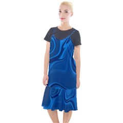 Rendering Streak Wave Background Camis Fishtail Dress