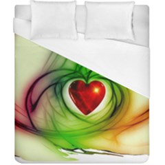 Heart Love Luck Abstract Duvet Cover (california King Size) by Pakrebo