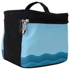 Making Waves Make Up Travel Bag (big) by WensdaiAmbrose