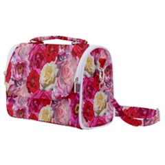 Bed Of Roses Satchel Shoulder Bag