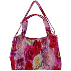 Bed Of Roses Double Compartment Shoulder Bag