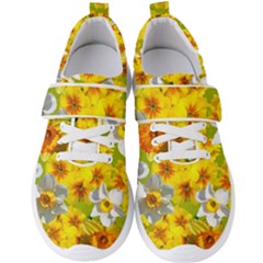 Daffodil Surprise Men s Velcro Strap Shoes