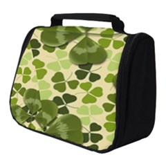 Drawn To Clovers Full Print Travel Pouch (small) by WensdaiAmbrose