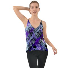 Violet Streak Chiffon Cami by CamelSheepCreations