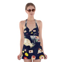 Food Halter Dress Swimsuit  by snowwhitegirl