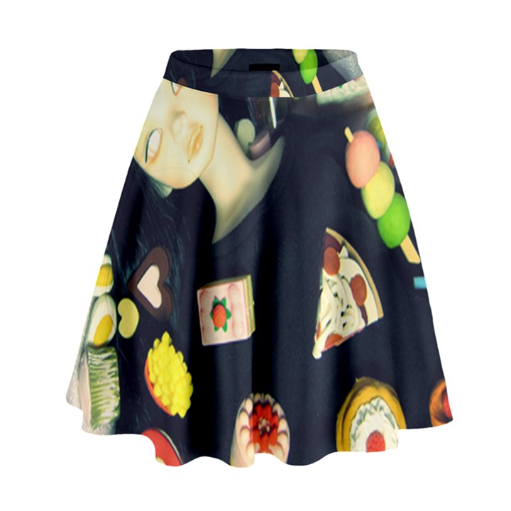 Food High Waist Skirt