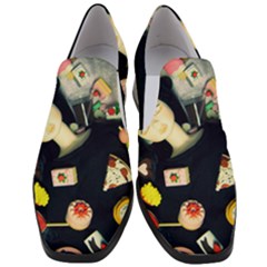 Food Slip On Heel Loafers