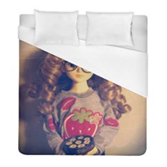 Eating Sushi Duvet Cover (full/ Double Size) by snowwhitegirl