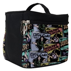 Comic Books Pattern Make Up Travel Bag (small) by snowwhitegirl