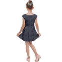 Gray Swirl Kids  Cap Sleeve Dress View2