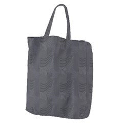 Gray Swirl Giant Grocery Tote by modernwhimsy