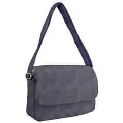 Gray Swirl Courier Bag