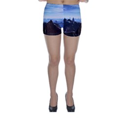 Planet Discover Fantasy World Skinny Shorts by Pakrebo