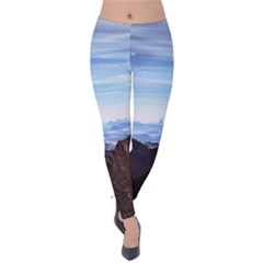 Planet Discover Fantasy World Velvet Leggings by Pakrebo