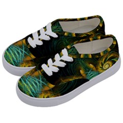 Fractal Jwildfire Scifi Kids  Classic Low Top Sneakers by Pakrebo