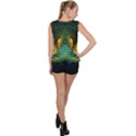 Fractal Jwildfire Scifi Bubble Hem Chiffon Tank Top View2