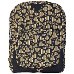 Colorful Prismatic Chromatic Heart Full Print Backpack by Pakrebo