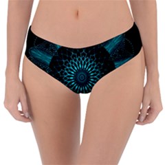 Ornament District Turquoise Reversible Classic Bikini Bottoms