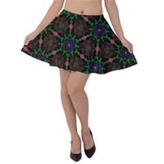 Backgrounds Pattern Wallpaper Color Velvet Skater Skirt