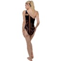 Fractal Pattern Texture Design To One Side Swimsuit View2