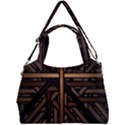 Fractal Pattern Texture Design Double Compartment Shoulder Bag View1