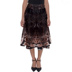 Fractal Mandelbulb 3d Action Perfect Length Midi Skirt by Pakrebo