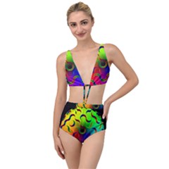 Ball Sphere Digital Art Fractals Tied Up Two Piece Swimsuit by Pakrebo