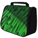 Fractal Rendering Background Green Full Print Travel Pouch (Big) View1